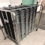 Meraif wholesale ESD PCB Clean Room Eletronic Antistatic Reel Storage Cart SMT