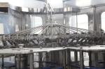 500 Ml Rotary 3 In 1 Liquid Water Bottle Filling Machine PLC Control Ss304