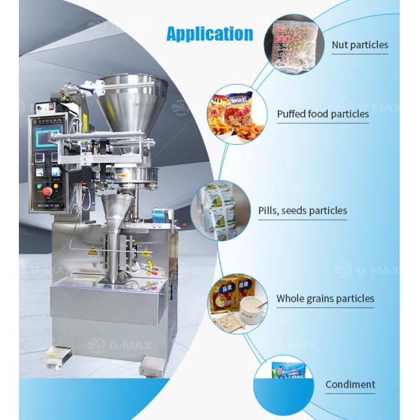 Electric Driven Full Automatic Granule Packaging Machine for Dried Fruit and Nuts