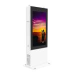 HD 49 Inch Outdoor Digital Signage High Brightness Smart TV Monitor With Camera