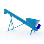 Industrial Electric Screw Auger Conveyor for Sectional Material Handling