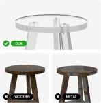 Detachable Waterproof Custom Acrylic Furniture Lucite Round Acrylic Bathroom