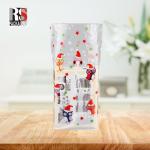Custom Clear Flat Bottom Cellophane Bags Flat Bottom Stand Up Pouch For Sweets