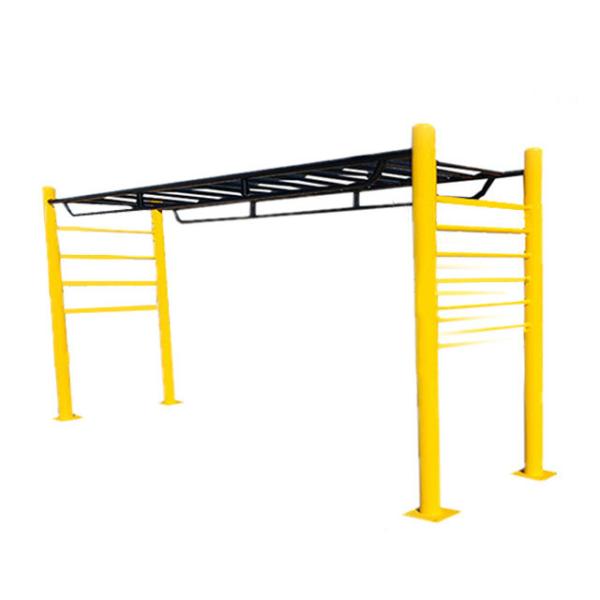 Children Gym Ladder Steel Pipe 4m*0.8m*2m Monkey Bar for Outdoor and Indoor