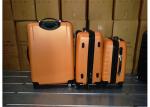 Beautiful ABS Trolley Luggage Bag Set , Aluminum Silver Carry On Trolley Case