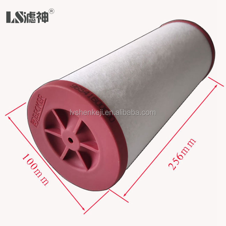 Replace Becker vacuum pump exhaust filter element 965412 96541200000