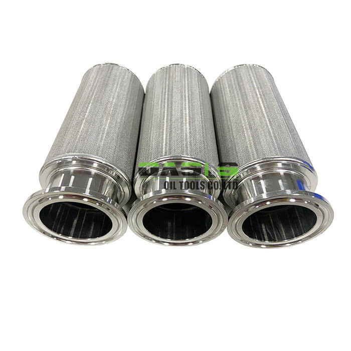 High Capacity 316L stainless steel Grade Wedge Wire Passive Intake Screen For liquid