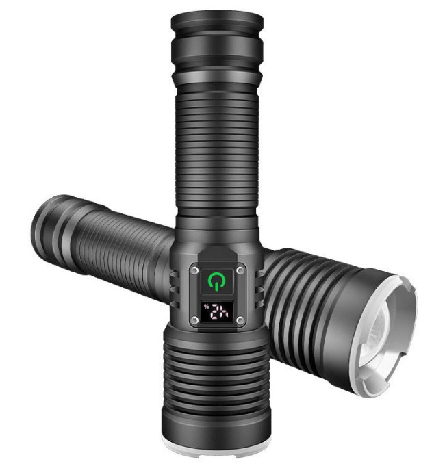 LED Flashlights High Lumens Rechargeable with Zoomable for Camping