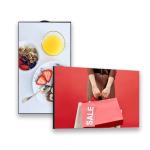 Shop Window LCD Display Advertising High Brightness 2500nits Sunlight Readable