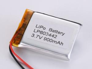 Wholesale LP603442 3.7V 900MAH li ion battery manufacturers Lithium Polymer Battery with Protected Circuit and A Grade from china suppliers