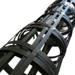 Uniaxial Stretch Geogrid Sand Fence Road Base Aging Resistance