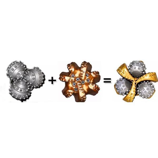 Faster Forging Carbide Tricone Rock Bit Durable For Oil And Gas Drilling