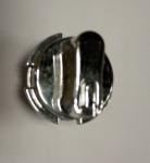 Customized Silver Anodizing Precision CNC Aluminum / Zinc Alloy Turned Twist