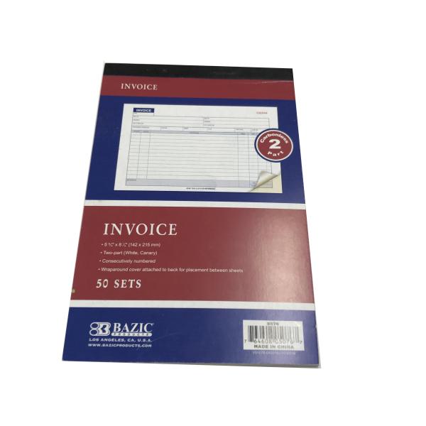 Customizable White Pre Printed Business Forms With Logo 2-3 Parts / Company Info