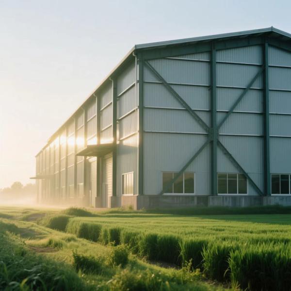 Waterproof Modular Steel Structure Design For Industry Warehouse Building