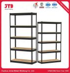 Adjustable Light Duty Boltless Galvanized Steel Storage Shelf Rack For Garage /