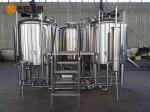 PLC Three Vessels Commercial Brewing Equipment , Fermentation Equipment