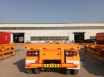 Tri Axle 50T Container Skeleton Trailer Skeleton 40ft Container Trailer