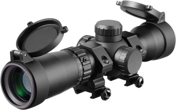 1.5-5x32 Adjustment Night Vision Crossbow Scope Red Green Reticle Illuminated