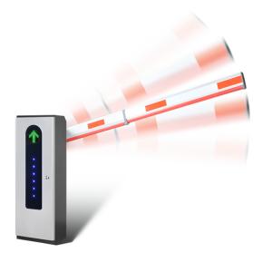 Wholesale Traffic LED Smart Power Boom Barrier 90w Car Parking 30m Control from china suppliers