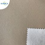Lightweight Plastic Leather Upholstery Fabric Special Edge Design Non Woven