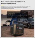 Multifunctional Mobile Outdoor Power Supply 500w Portable Power Station