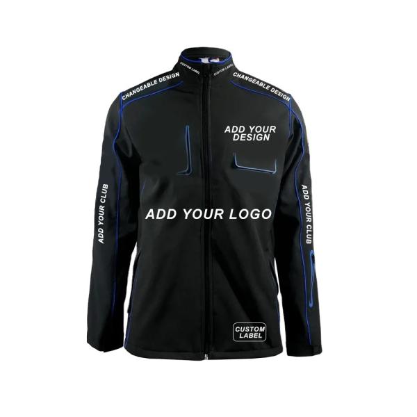 Poly/Cotton Softshell Motor Racing Motocross Jersey with Customized Graphics