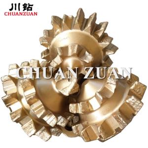Wholesale 14 3/4inch IADC 127Steel tooth tricone roller cone rock drill bit Milled Tooth bit for Well Drilling from china suppliers