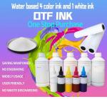 High Performance White DTF Ink For Epson ET-8550 XP15000 L1800 Waterproof