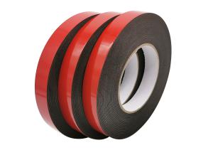 Wholesale 1mm Black Double Sided PE Foam Adhesive Tape For Automotive Mounting from china suppliers
