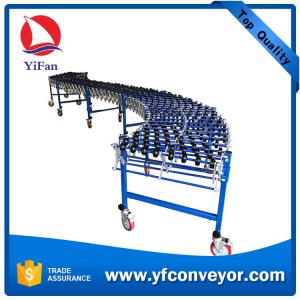 Wholesale 24'' Self Tracking Gravity Plastic Skate Wheel Conveyor from china suppliers