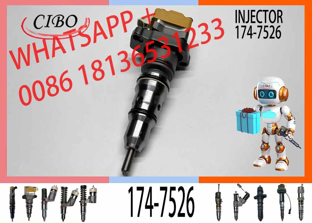 diesel fuel injector174-7527 20R-0760 173-9272 232-1173 382-0709 392-9046 for C+ C9.3 Excavator Parts Engine