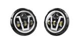 7 Inch 6500K 85W Halo Fog Lights Auto High Power