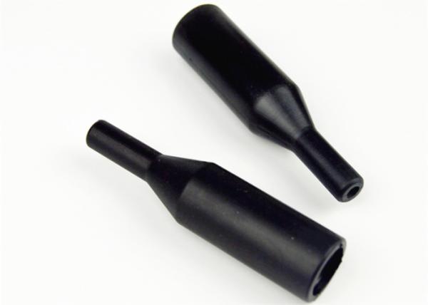 Accept custom Black NBR Heat Resistant Wire Tubing Wire Protector Rubber Boot
