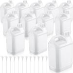 Plastic Gallon Jug with Child Resistant Lid, 0.7Gallon Heavy Duty Storage