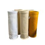 Coated Medium Temperature Dust Collector Acrylic Filter Bag Easy Cleaning