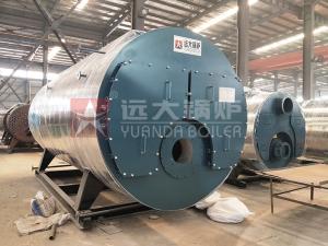 Wholesale 4 Ton Steam Boiler Equipment Horizontal Three Return Coil Type Automatic Operation from china suppliers