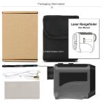 kaemeasu USB Charging Golf Rangefinder High Accuracy Optical Telescope LCD