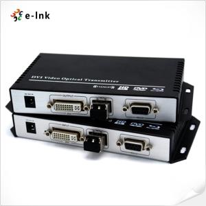 Wholesale Full Digital 10Gbps DVI Optical Fiber Transceiver No Compression from china suppliers
