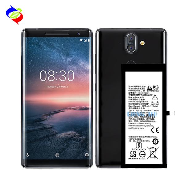 Digital Battery for Nokia 8 Sirocco N8 High Capacity 3260mah Mobile Phone