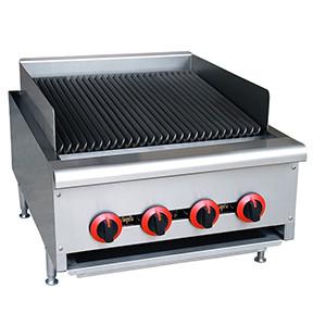 Wholesale Tabletop Gas Grill 24&quot; 4 Burners Commercial Kitchen Equipment from china suppliers