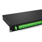 1x32 Fiber Optic PLC Splitter 1U 19" Rack Mount SC/APC SM