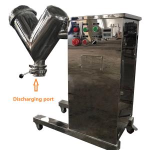 Wholesale V Shaped Lab Ball Mill Mixer 10L Single Plinth Powder Blending Machine 0.55Kw from china suppliers