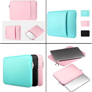 Wholesale Casual Neoprene Laptop Sleeve Bag Rusable Zipper Closure For Apple Ipad MacBook from china suppliers