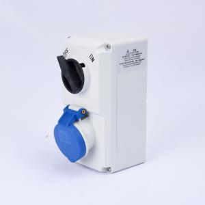 Wholesale 3P 16A IP44 Three Phase Interlocked Switch Socket IEC Standard from china suppliers