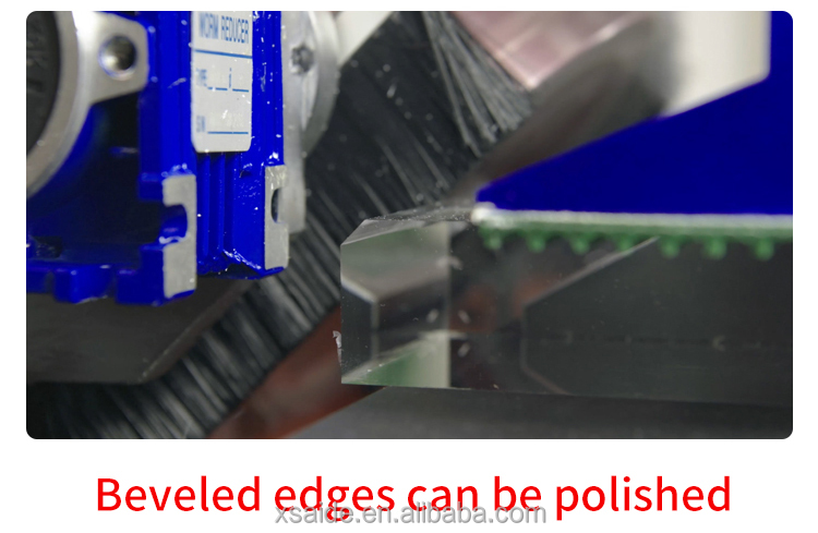 Acrylic Diamond Edge Polisher Machine PMMA PS Bevelled Edge Polishing Machine For Acrylic