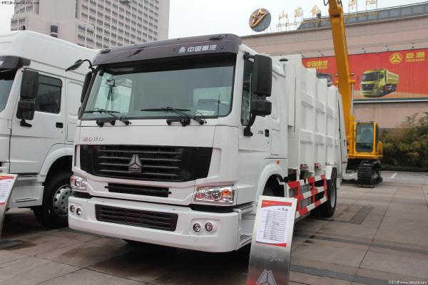 German MAN technology 6x4 16m3 heavy duty rear loading garbage truck with