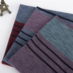 Wholesale Sweat-Absorbent And Crisp And Stylish Striped Knit Fabric For Polo Shirt from china suppliers