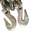 Structure Welded Chain Black Heavy Duty Galvanized G70 Truck Tow Chain with Grab
