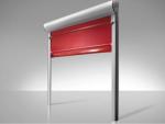 Easy Installation Rapid Roller Doors With Thermal Insulation High Quality Stable